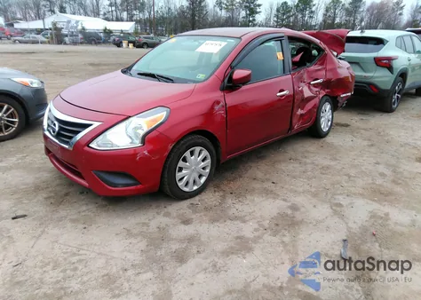 2018 Nissan Versa 1.6 Sv from USA, damaged, VIN 3N1CN7AP3JL824844